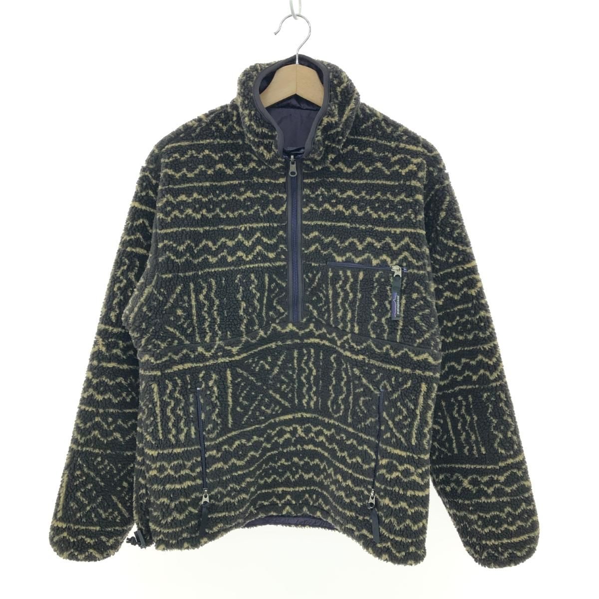 patagonia パタゴニア リバーシブルグリセードジャケット S サラサ柄 