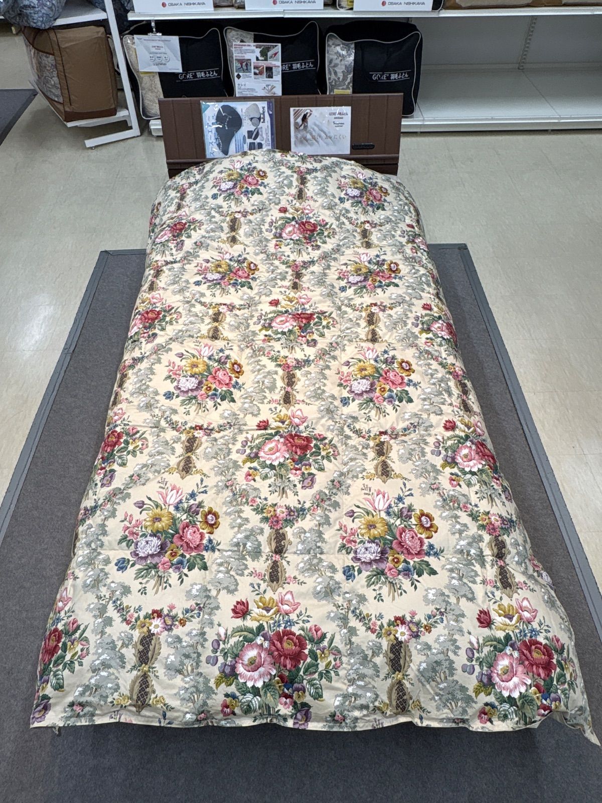 2割引【新品】日本製 西川 (nishikawa) サンダーソン ダウンケット 