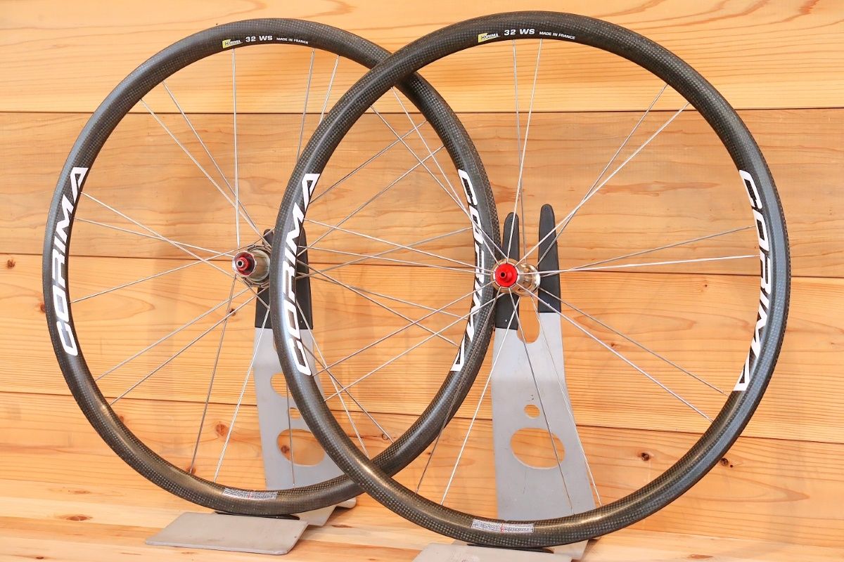 コリマ CORIMA 32 WS カーボン チューブラー ホイールセット シマノ12S