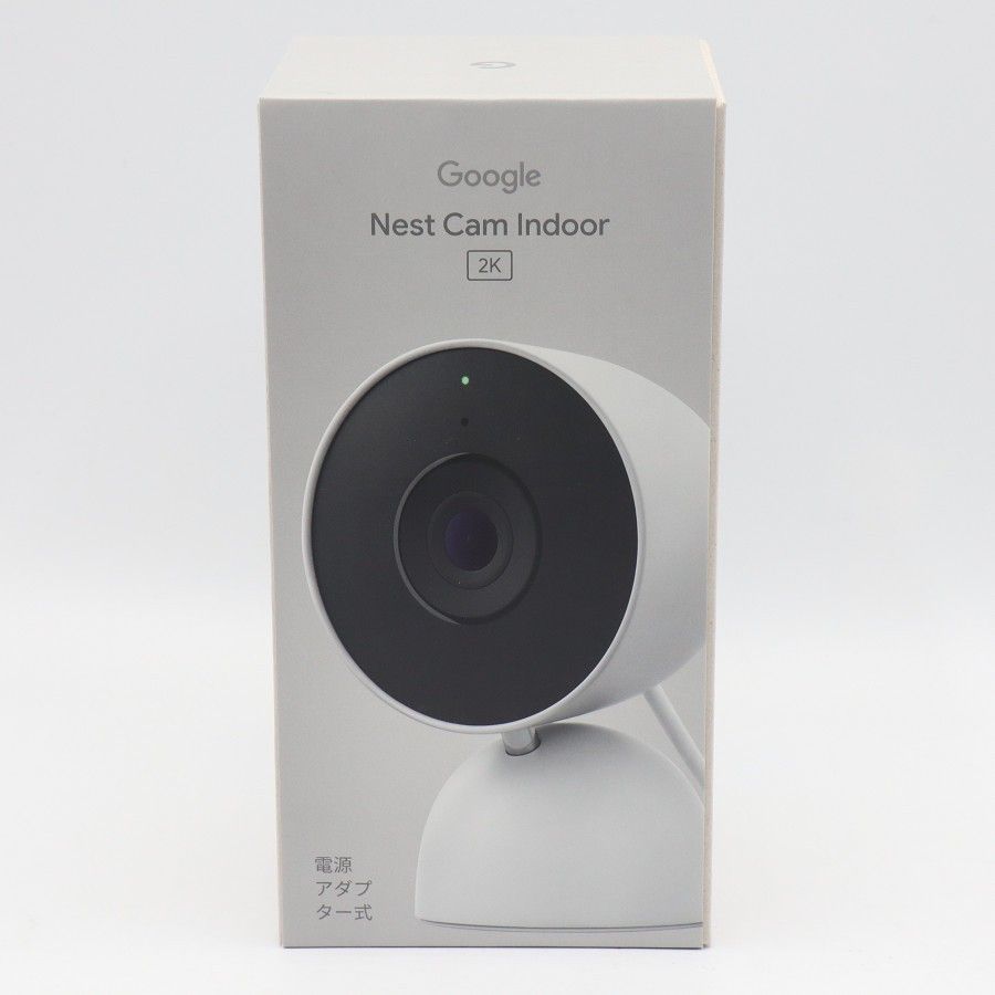 新品未開封】Google Nest Cam Indoor GA09973-JP Snow 防犯
