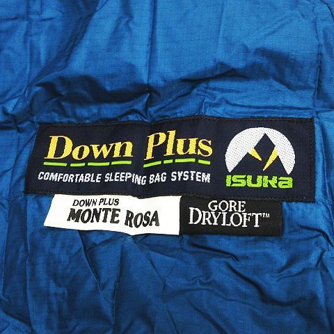ISUKA イスカ Down Plus ダウンプラス Monte Rosa モンテローザ GORE