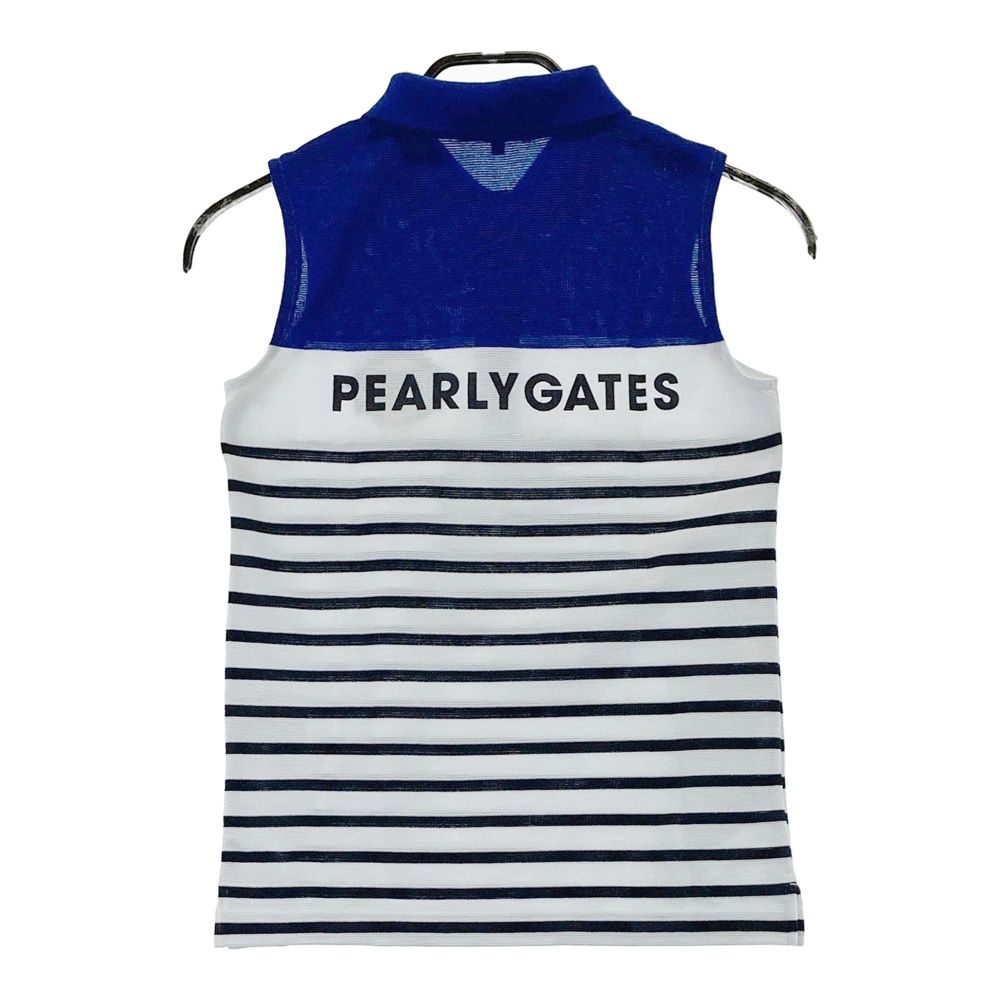 サイズ：00 PEARLY GATES パーリーゲイツ ノースリーブ ポロシャツ