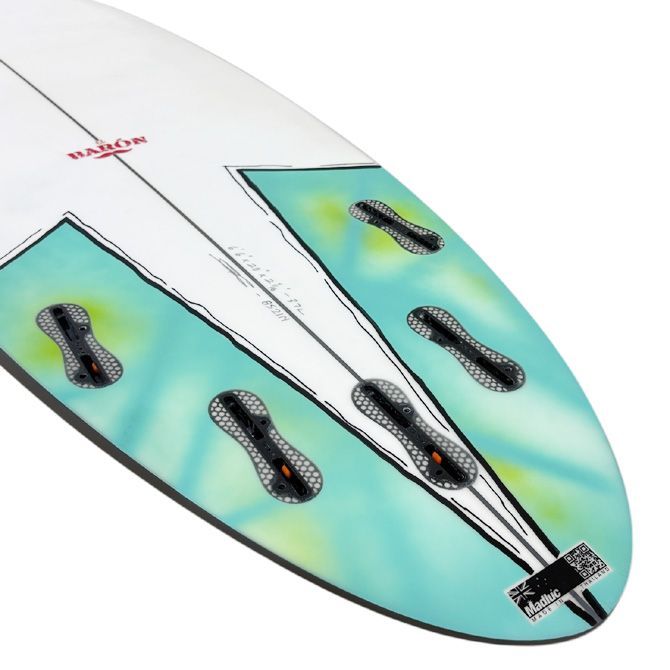 中古】JSサーフボード エルバロン PE モデル 6'6