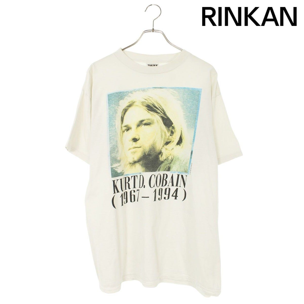 ヴィンテージ KURT COBAIN/カートコバーン メモリアル追悼プリントT 
