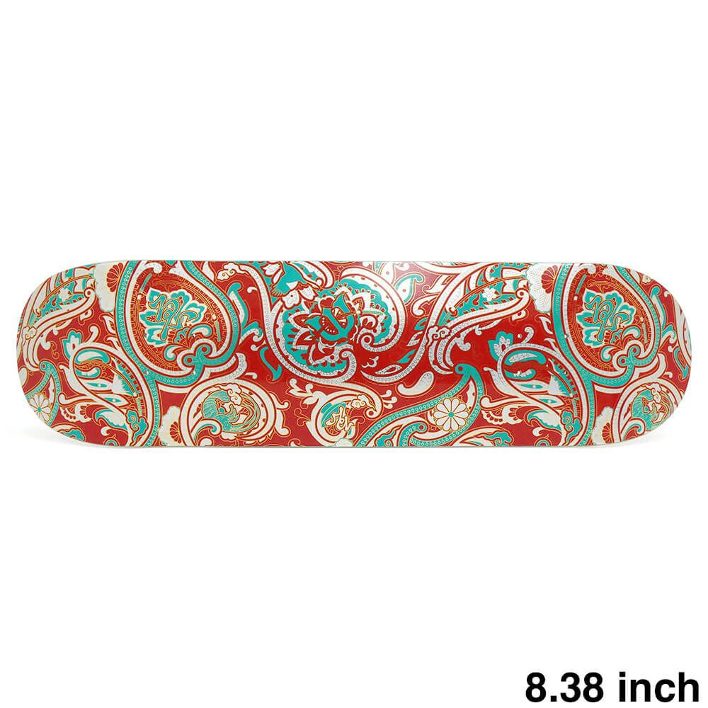 ストリート系スポーツ EVISEN DECK エビセン デッキ TEAM PAISLEY RED