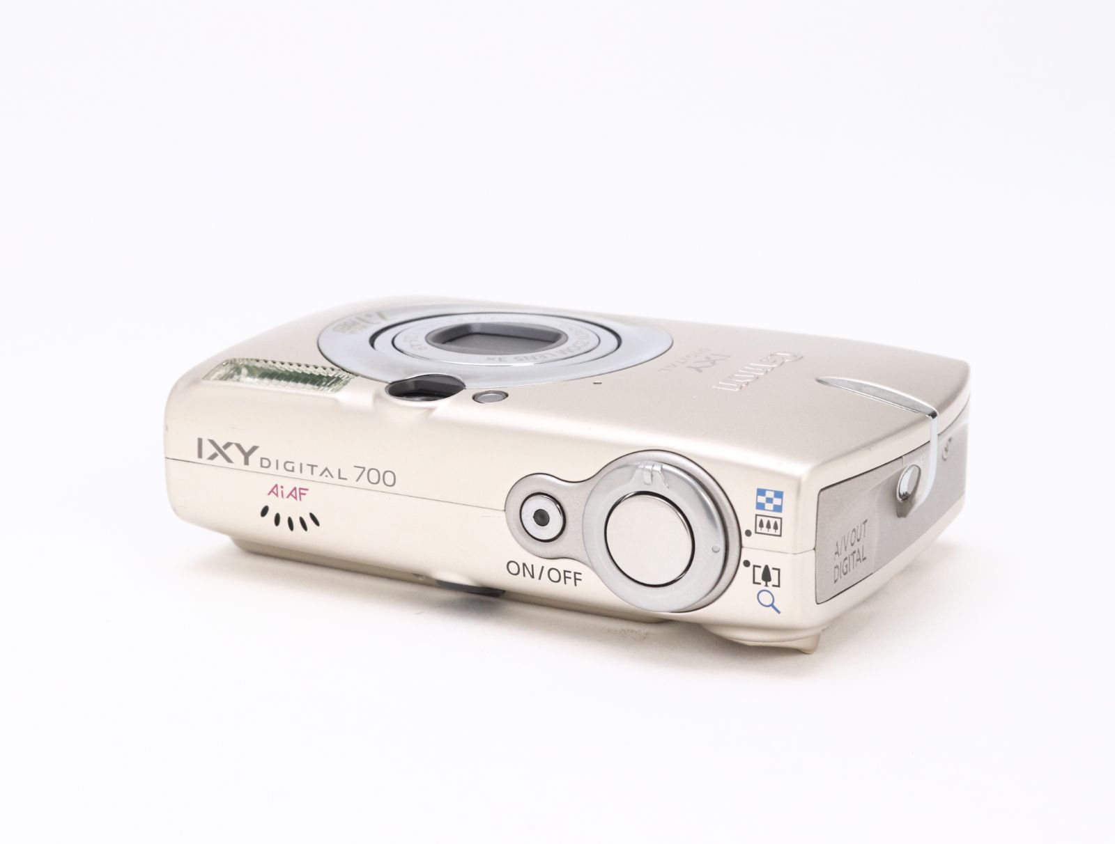 AB+ (良品) Canon キヤノン IXY DIGITAL 930 IS シルバー 初期不良返品