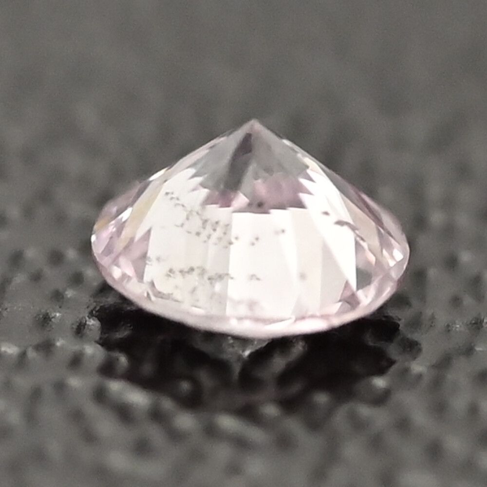 美品 0.070ct ライトパープリッシュピンク ピンクダイヤモンド 美品 0.070ct ライトパープリッシュピンク ピンクダイヤモンド