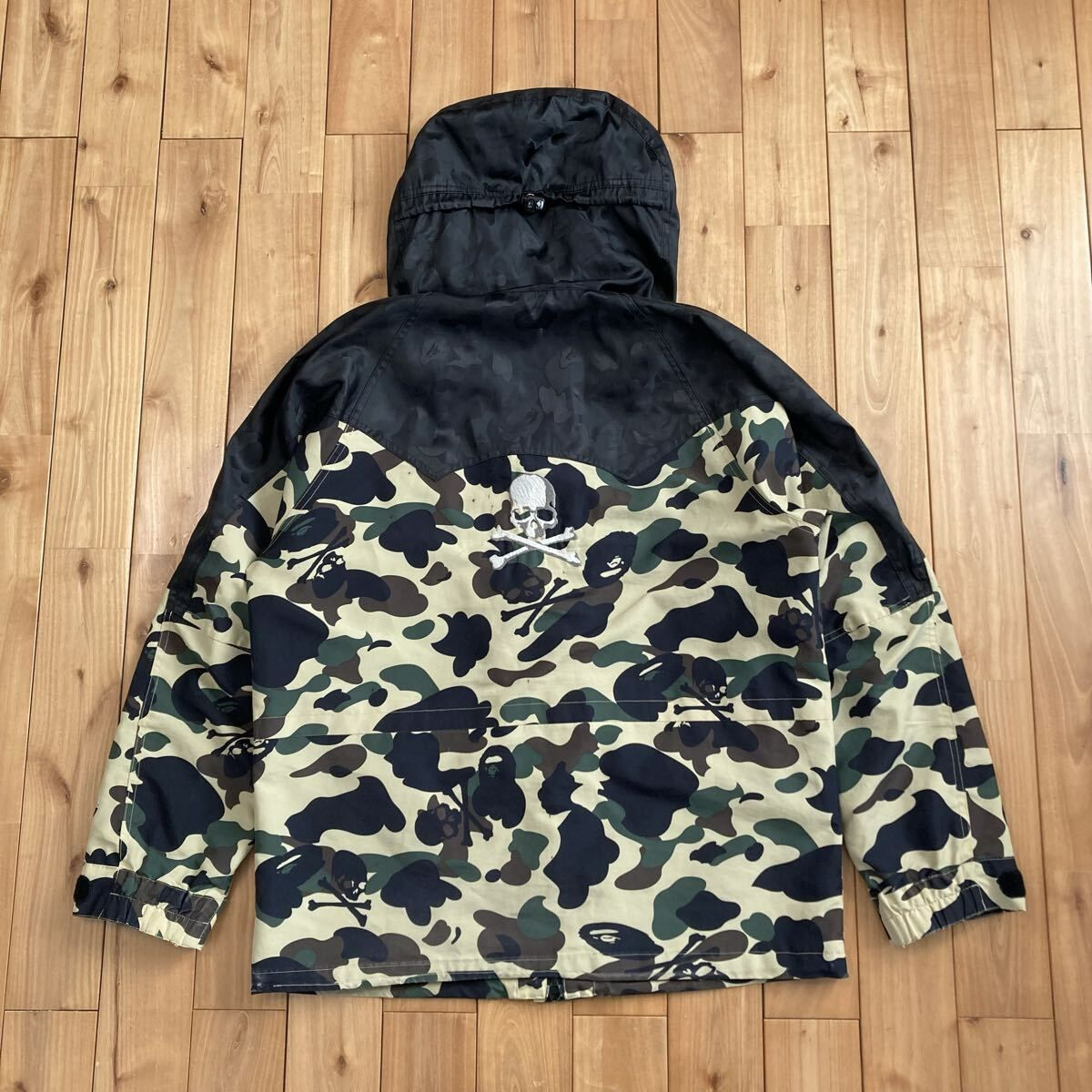 MASTERMIND × BAPE CAMO スノボジャケット Lサイズ a bathing ape MMJ 