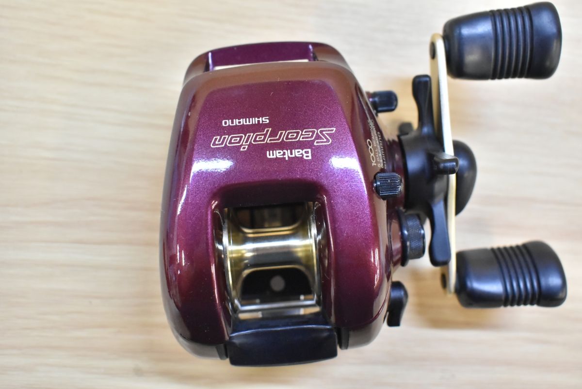シマノ バンタム スコーピオン 1000 右巻き ベイトリール SHIMANO