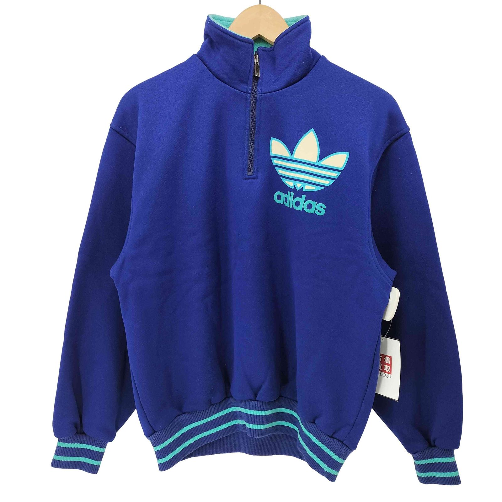 アディダス adidas 90S デサント製 トレフォイルロゴ 裏地 アディダス adidas 90S デサント製 トレフォイルロゴ 裏地