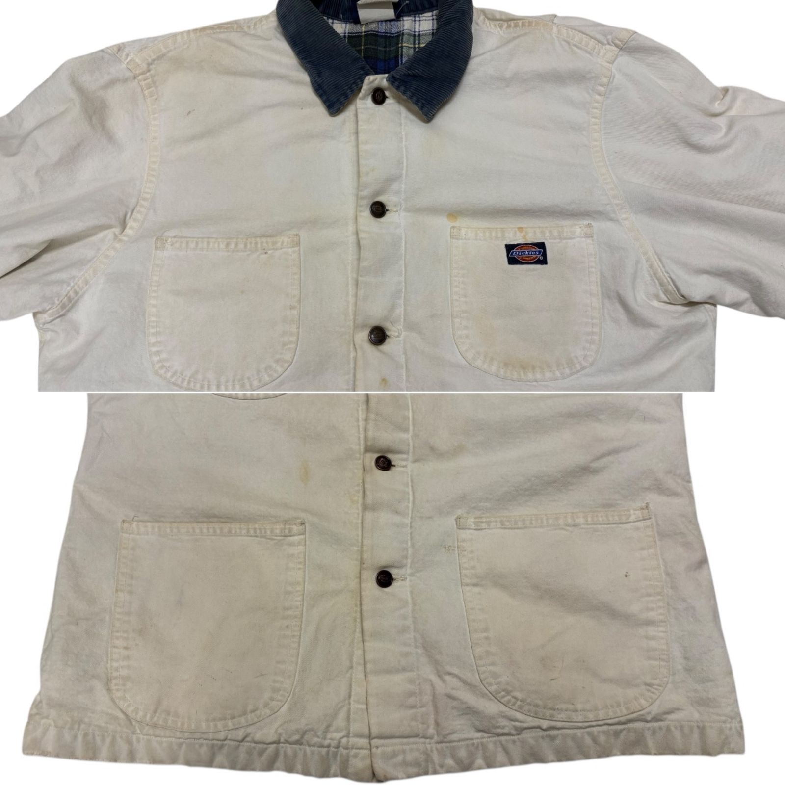 DICKIES (ディッキーズ) カバーオール チョアコート 襟コーデュロイ 