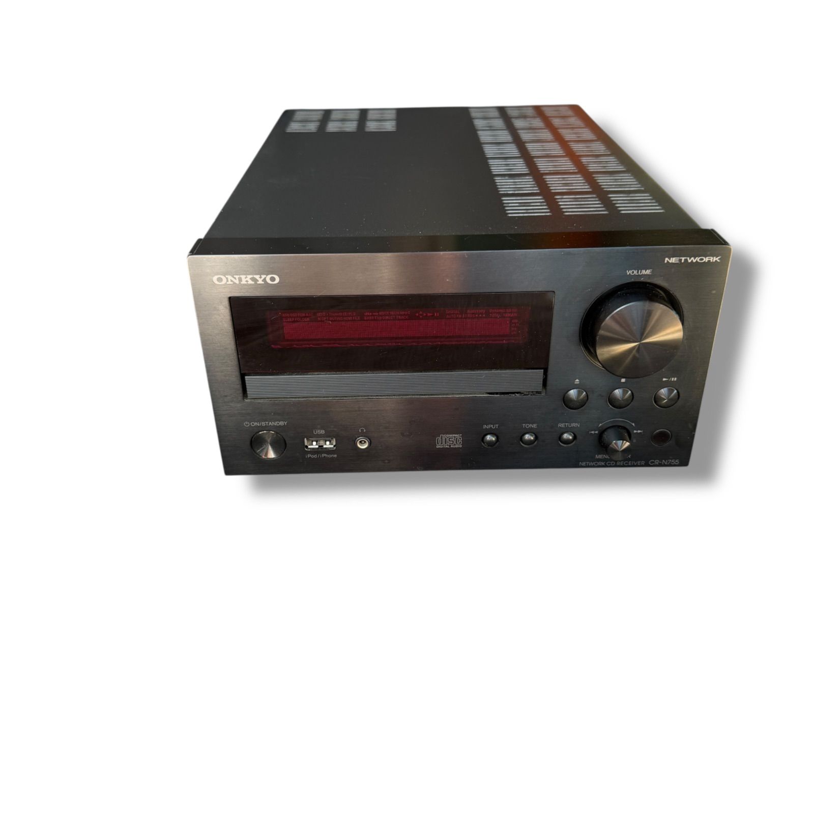 ONKYO オンキョー ネットワークCDレシーバー CR-N755 B ブラック
