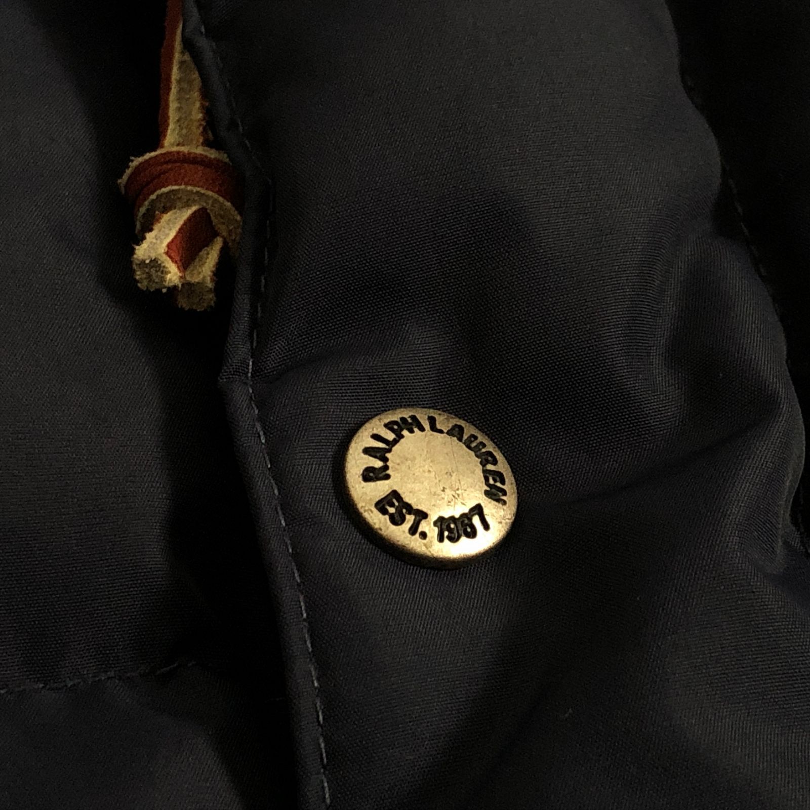 美品 POLO RALPH LAUREN ポニー刺繍 2way フード付ダウン ベスト ポロ