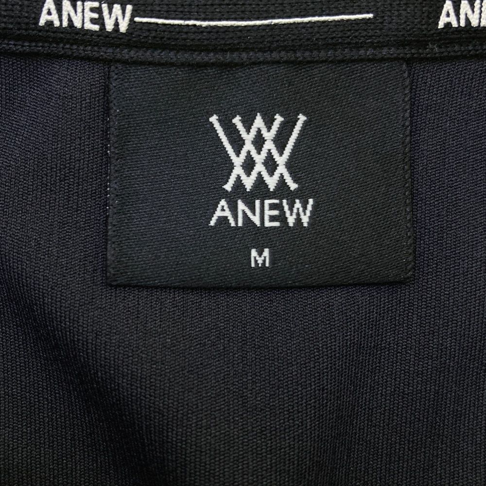 サイズ：M ANEW GOLF アニューゴルフ ノースリーブポロシャツ