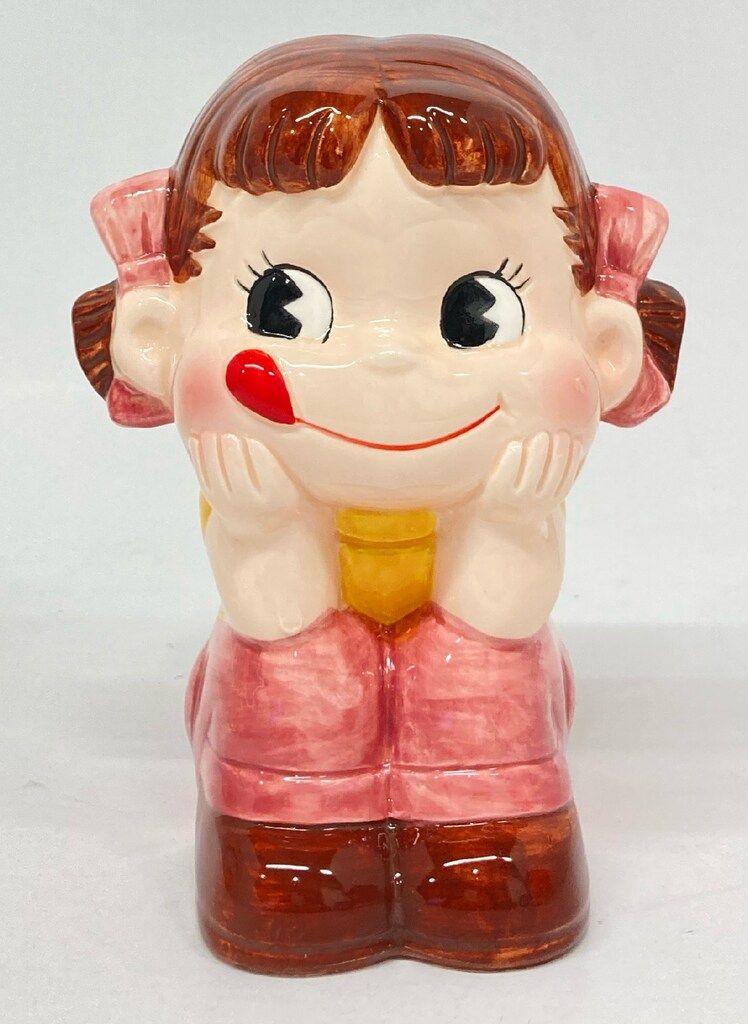 不二家 陶器製 夢見るペコちゃん貯金箱(ピンク) ピンク - メルカリ
