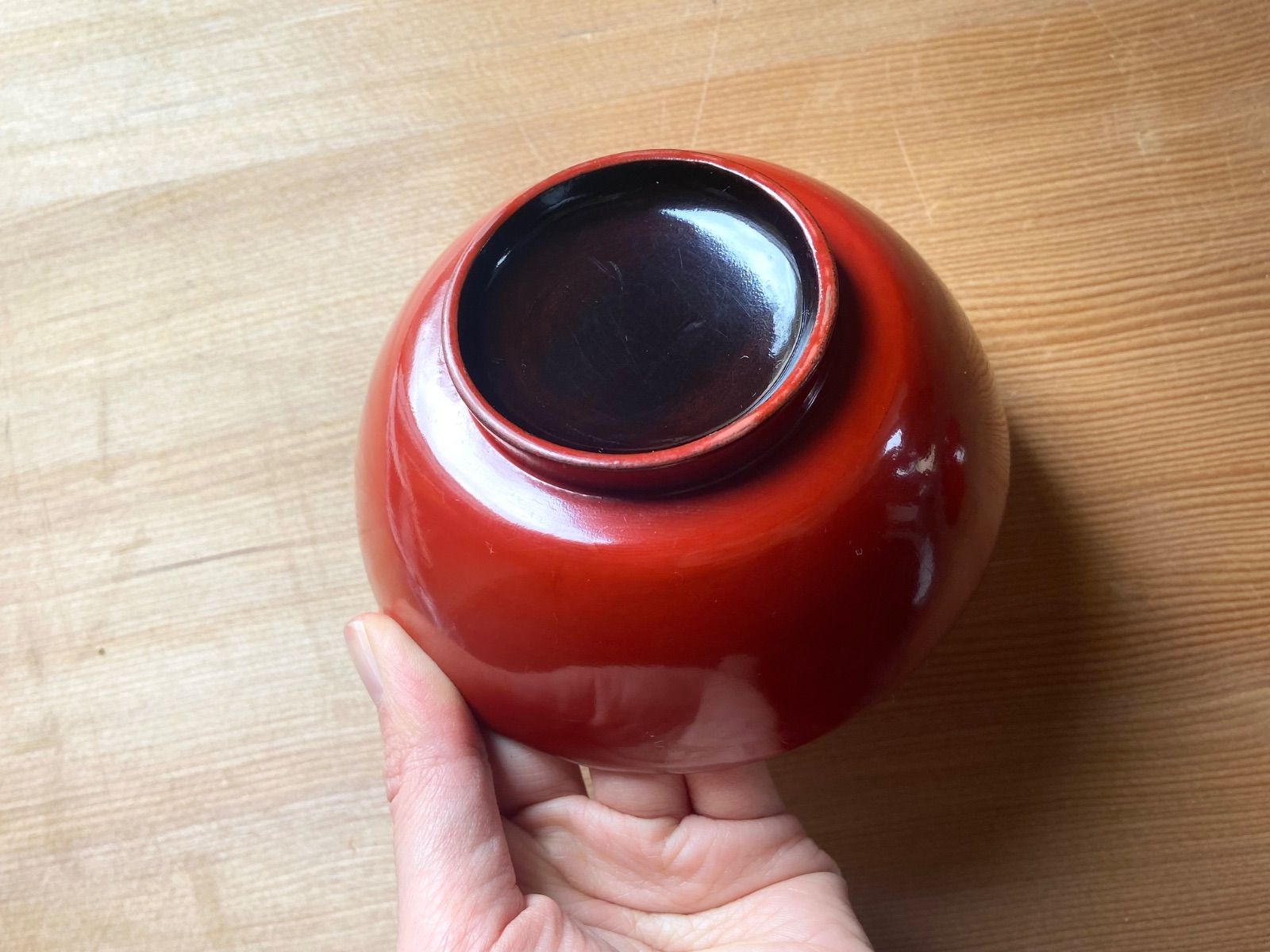 能登蔵出し 輪島塗 朱漆 入れ子 四つ椀 / 時代 朱塗 漆器椀 四つ組椀 能登蔵出し 輪島塗 朱漆 入れ子 四つ椀 / 時代 朱塗 漆器椀 四つ組椀