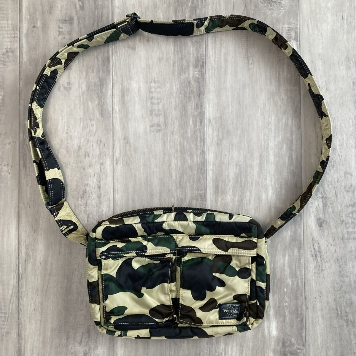 ☆激レア☆ ポーター × BAPE CAMO ショルダー バッグ a bathing ☆激レア☆ ポーター × BAPE CAMO ショルダー バッグ a bathing