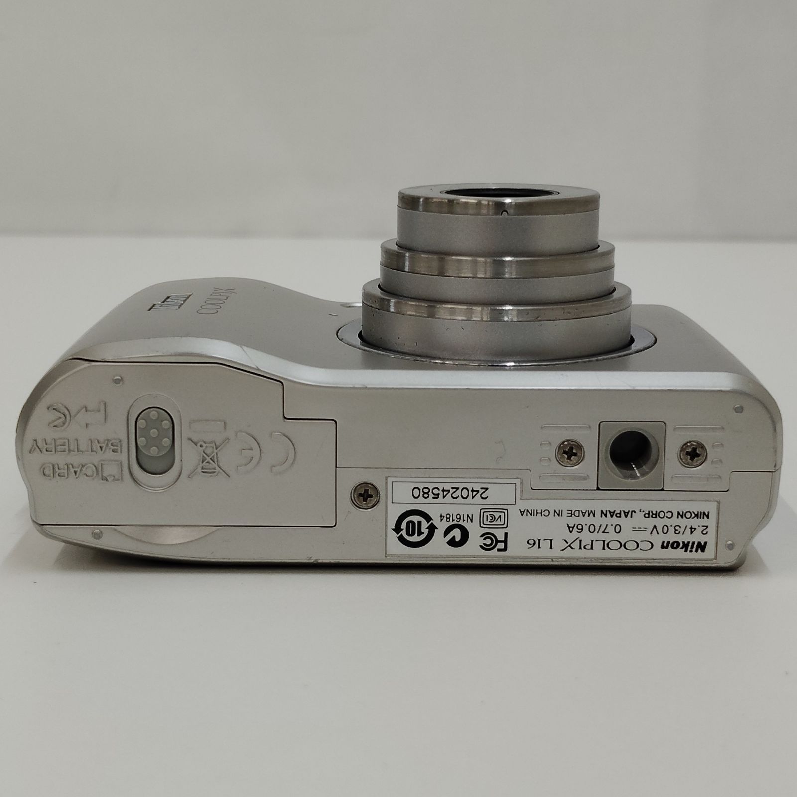 Nikon デジタルカメラ COOLPIX (クールピクス) L16 シルバー