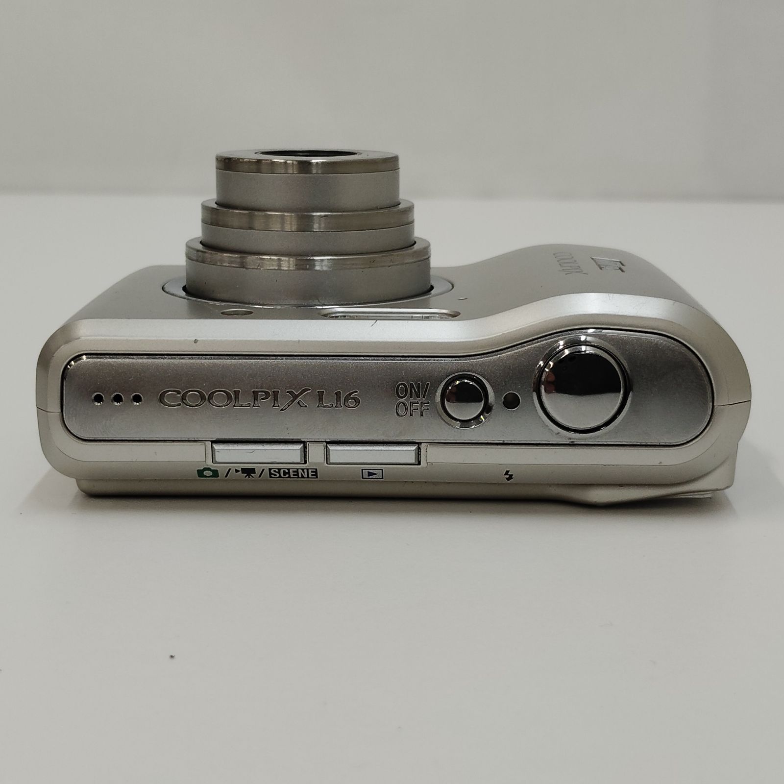8-000024】 Nikon COOLPIX L16 シルバー ニコン クールピクス 【公式通販】