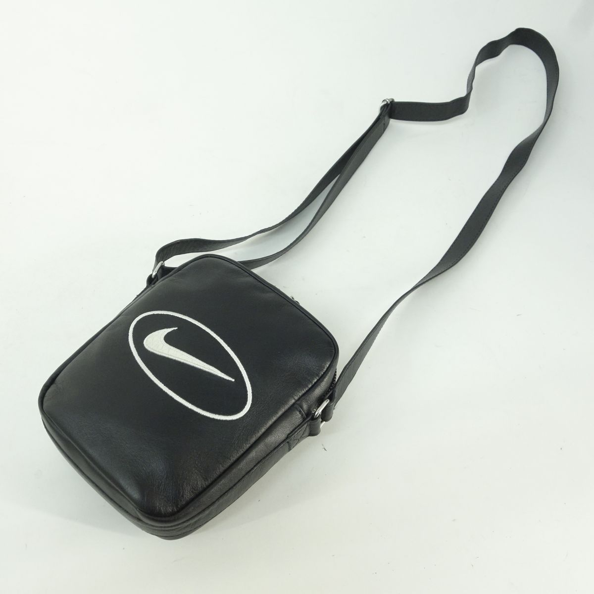 Supreme × NIKE シュプリーム ナイキ Leather Shoulder Bag レザー
