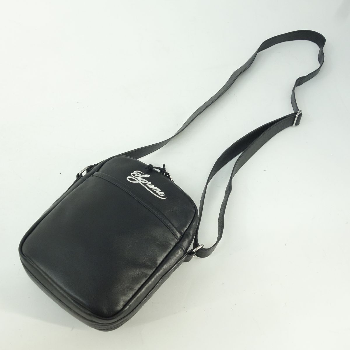 Supreme × NIKE シュプリーム ナイキ Leather Shoulder Bag レザー
