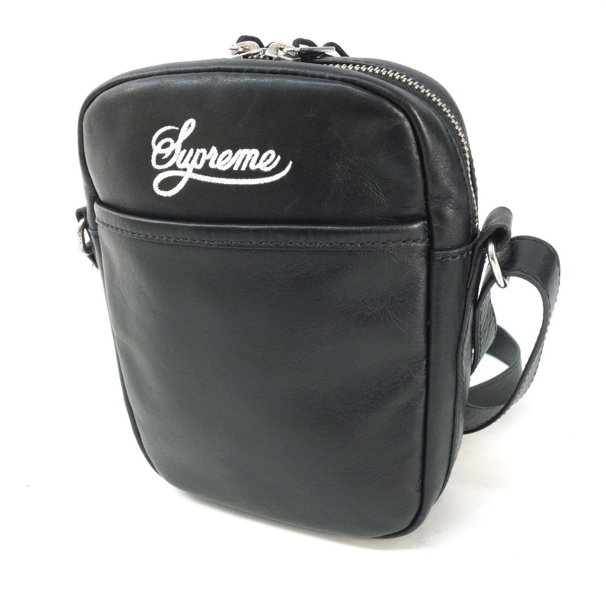 Supreme × NIKE シュプリーム ナイキ Leather Shoulder Bag レザー