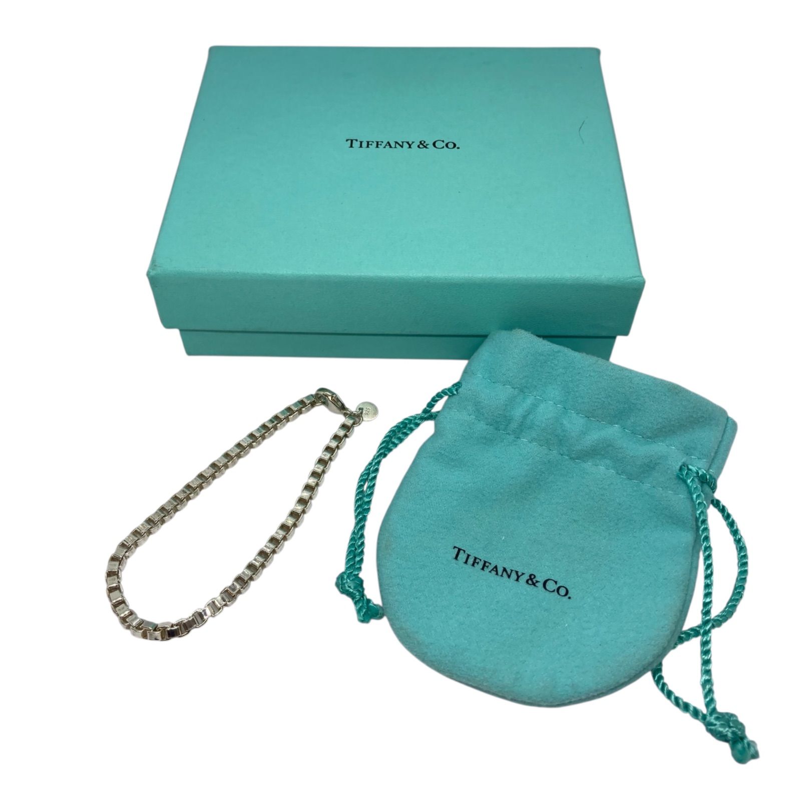 BGBA4020】Tiffany & Co. ティファニー ベネチアン 925 ブレスレット