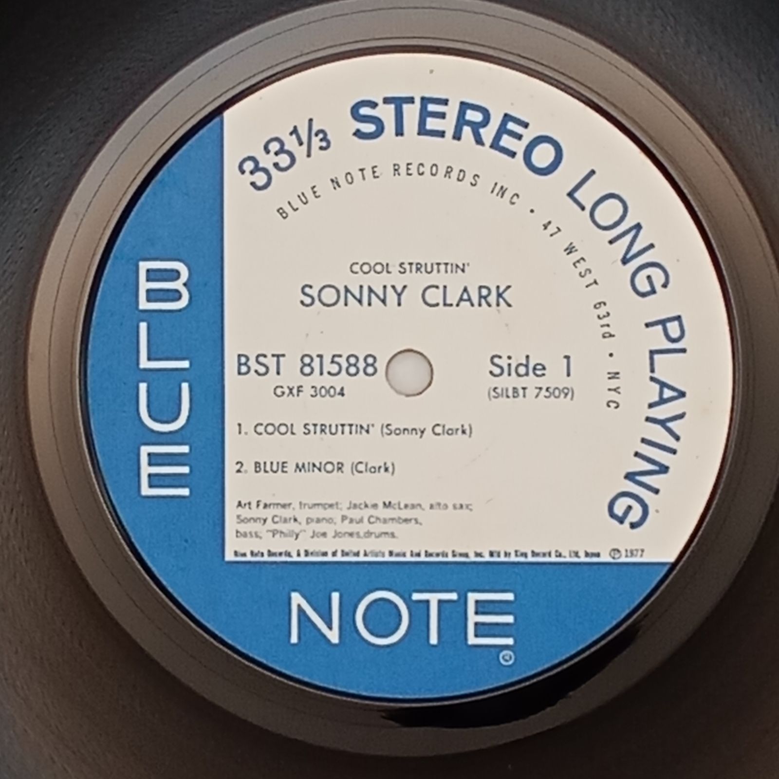 ◇ソニー・クラーク Sonny Clark/クール・ストラッティン Cool 