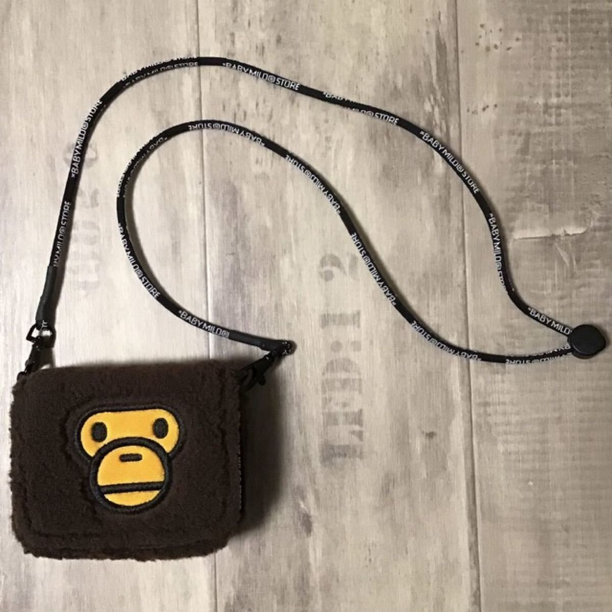 BABY MILO STORE FAUX SHERPA FUR MINI BAG a bathing ape BAPE エイプ 