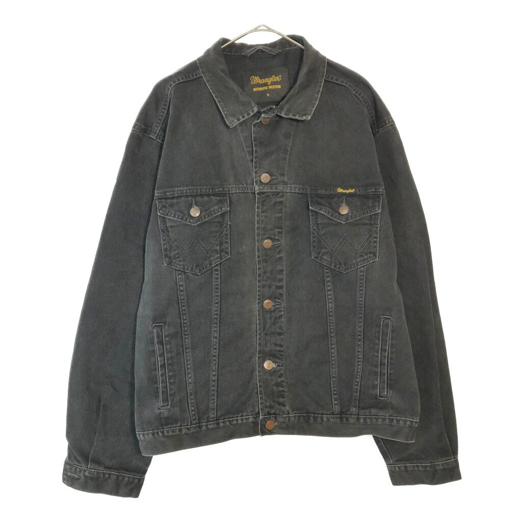 古着 60's ラングラー 66MJZ ブラック デニム ジャケット レプリカ