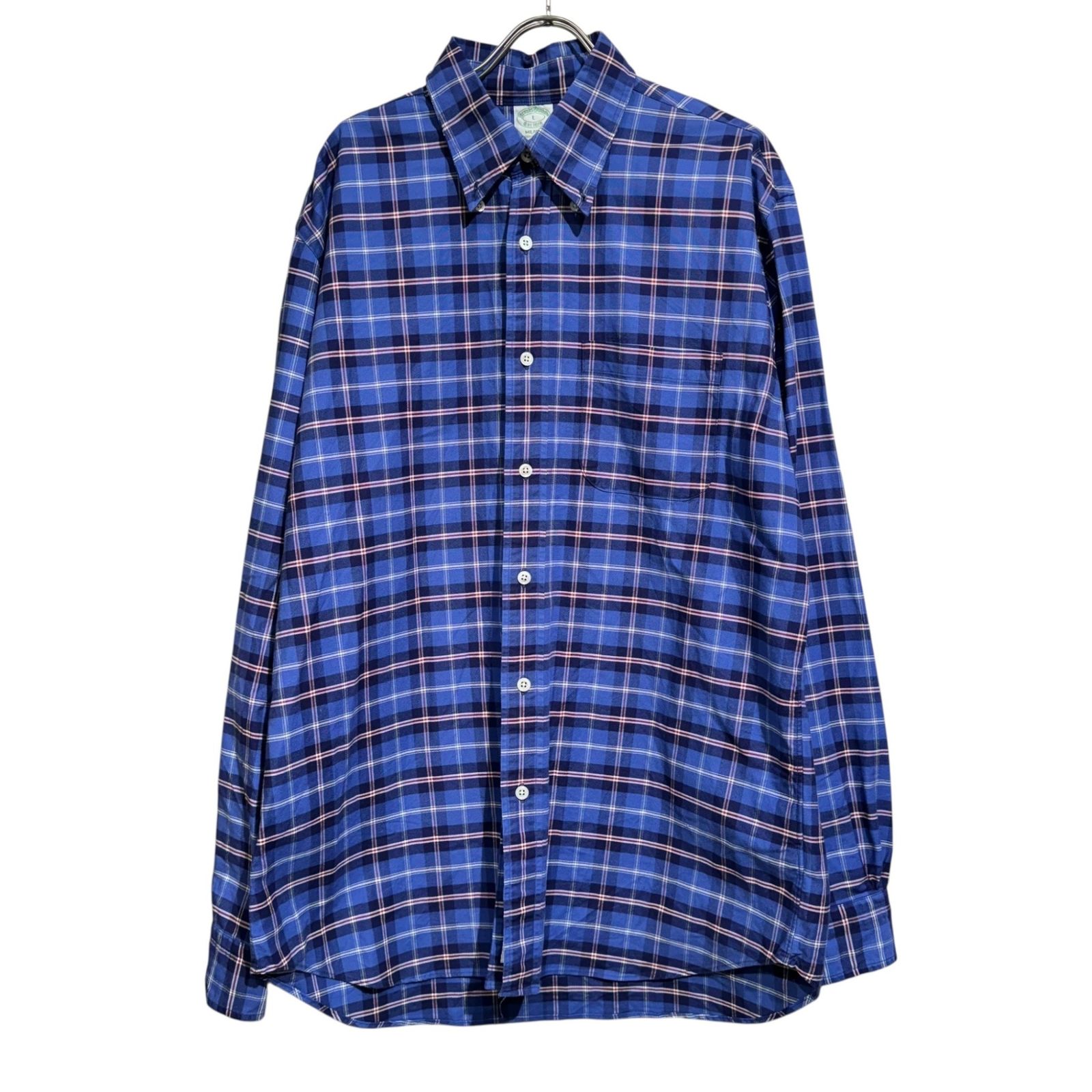 BROOKS BROTHERS (ブルックスブラザーズ) USA製 BDチェックシャツ 