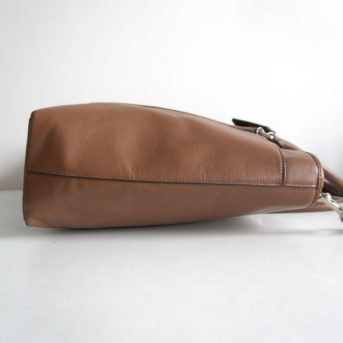 美品】COACH【2WAY メトロポリタン レザー トートバッグ】 ブラウン 