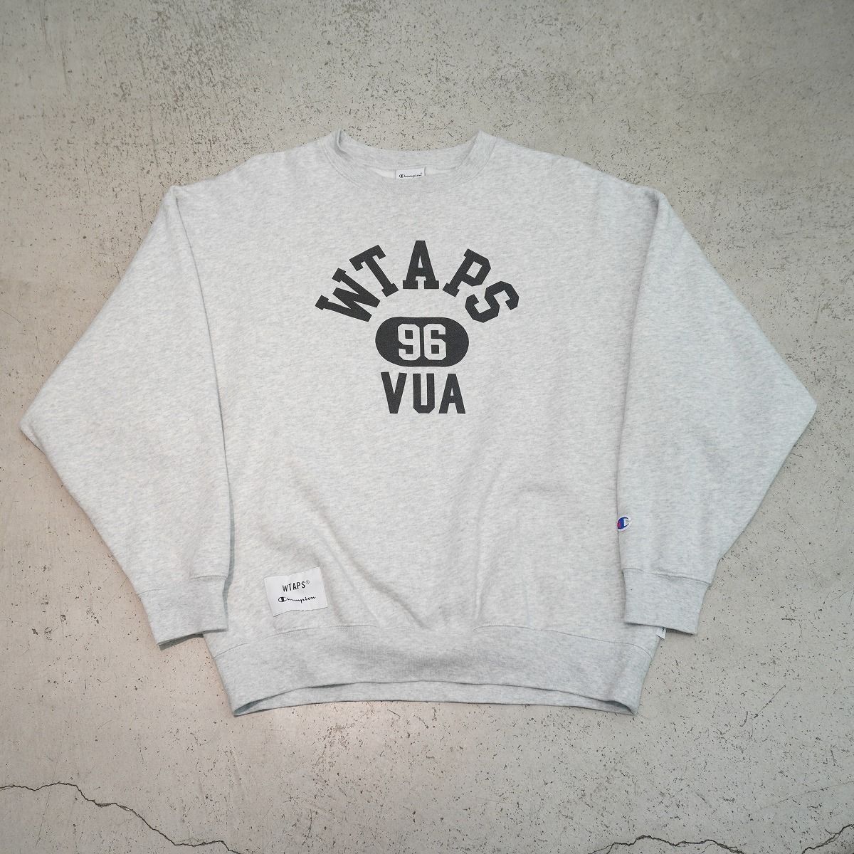 正規 24AW WTAPS ダブルタップス × Champion Academy Crew Neck 