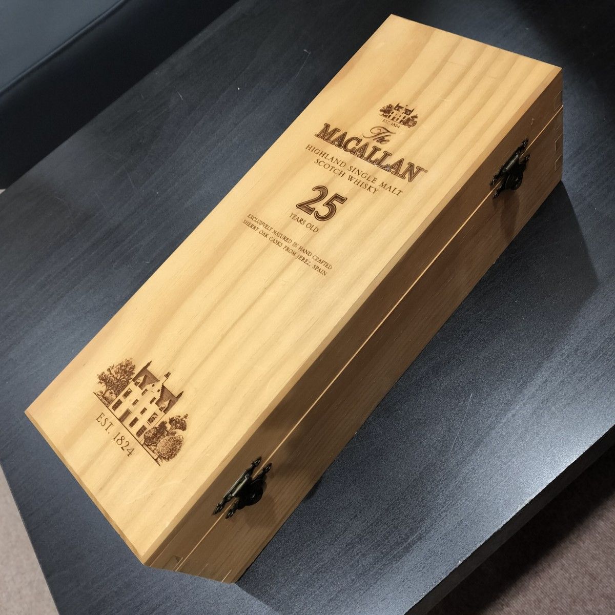 マッカラン 25年 酒 木箱 空箱 - メルカリ
