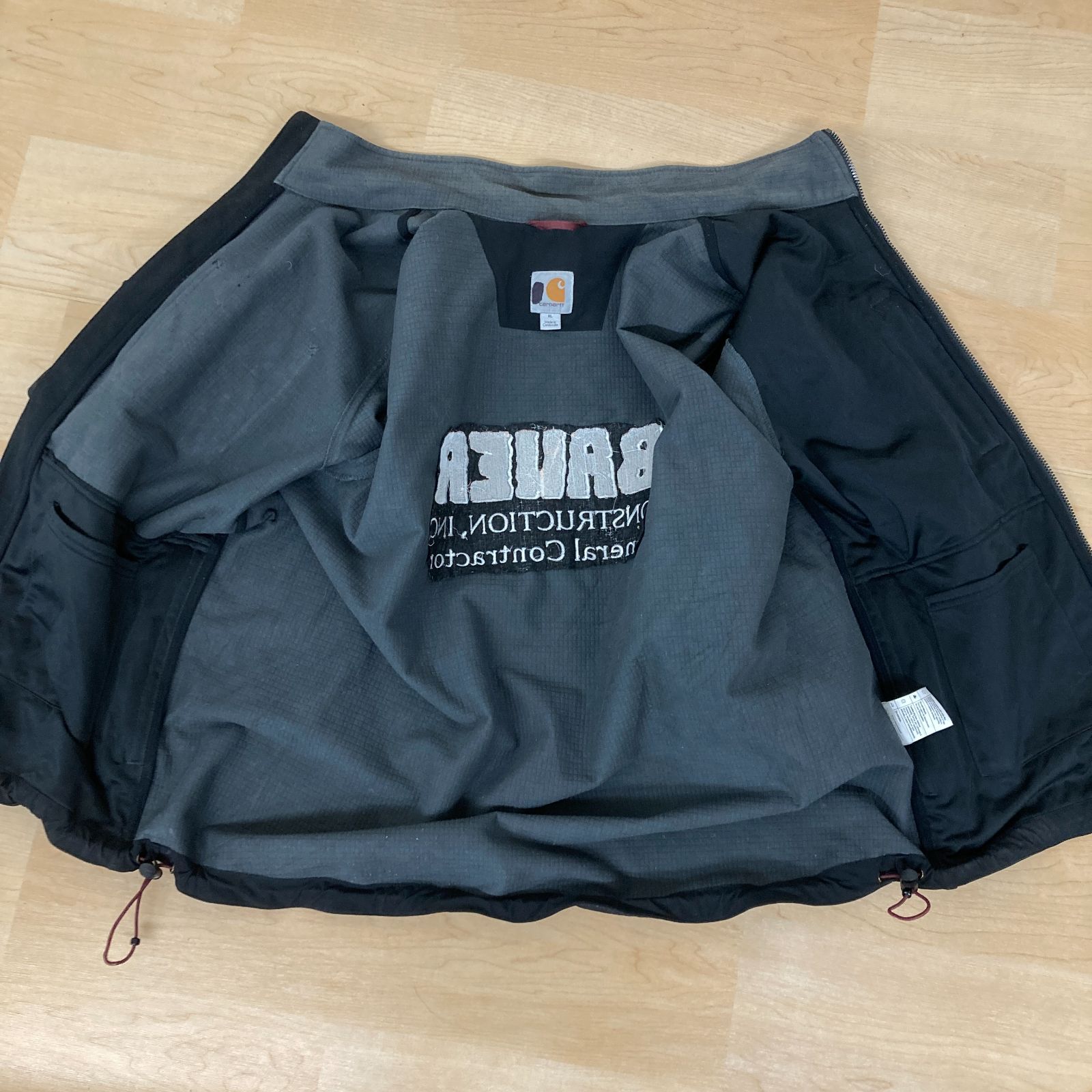 メンズ 【Carhartt】カーハート（XL）ソフトシェルジャケット＊企業ロゴ＊