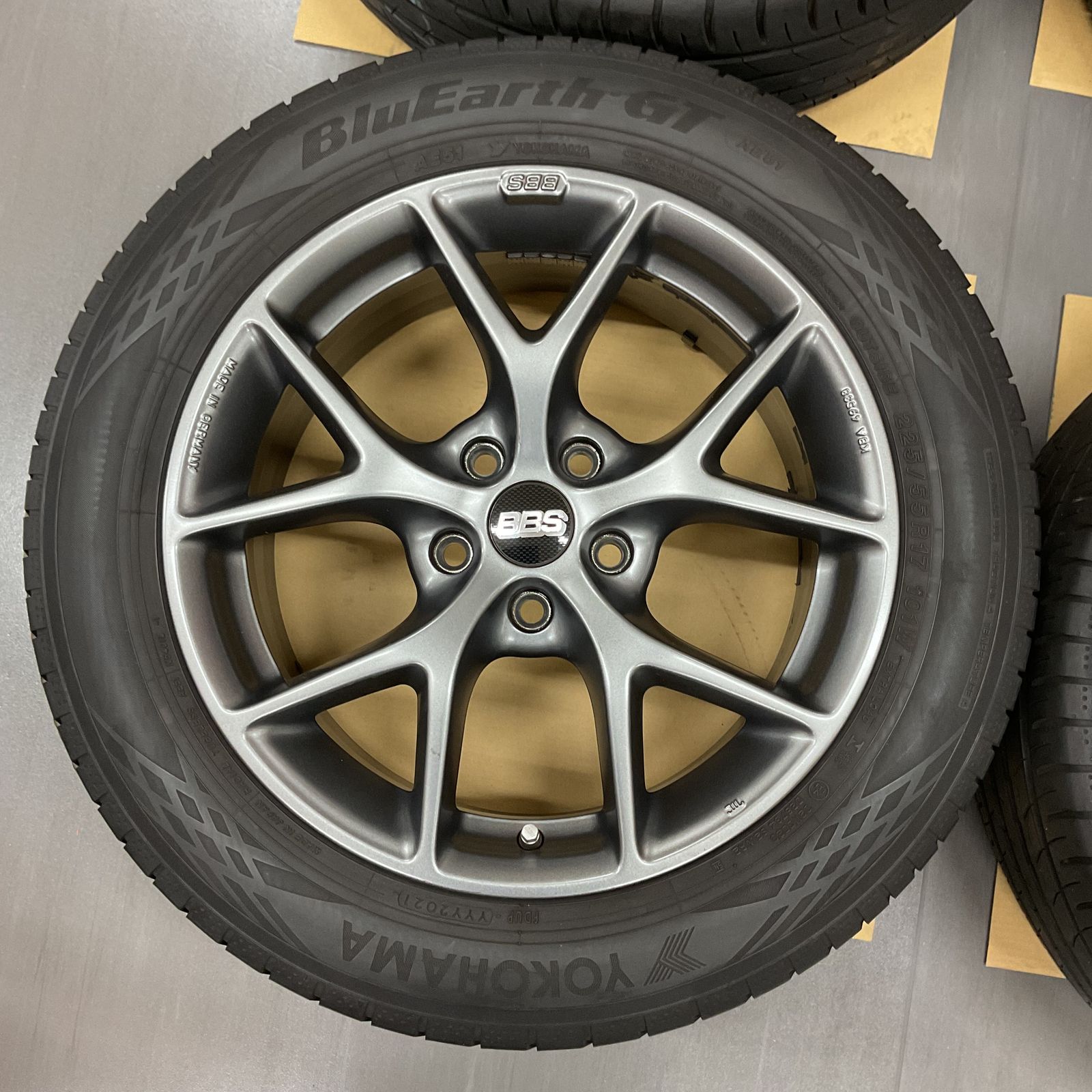 BBS RX 204 ホイールタイヤ 4本セット 17インチ 【公式通販】