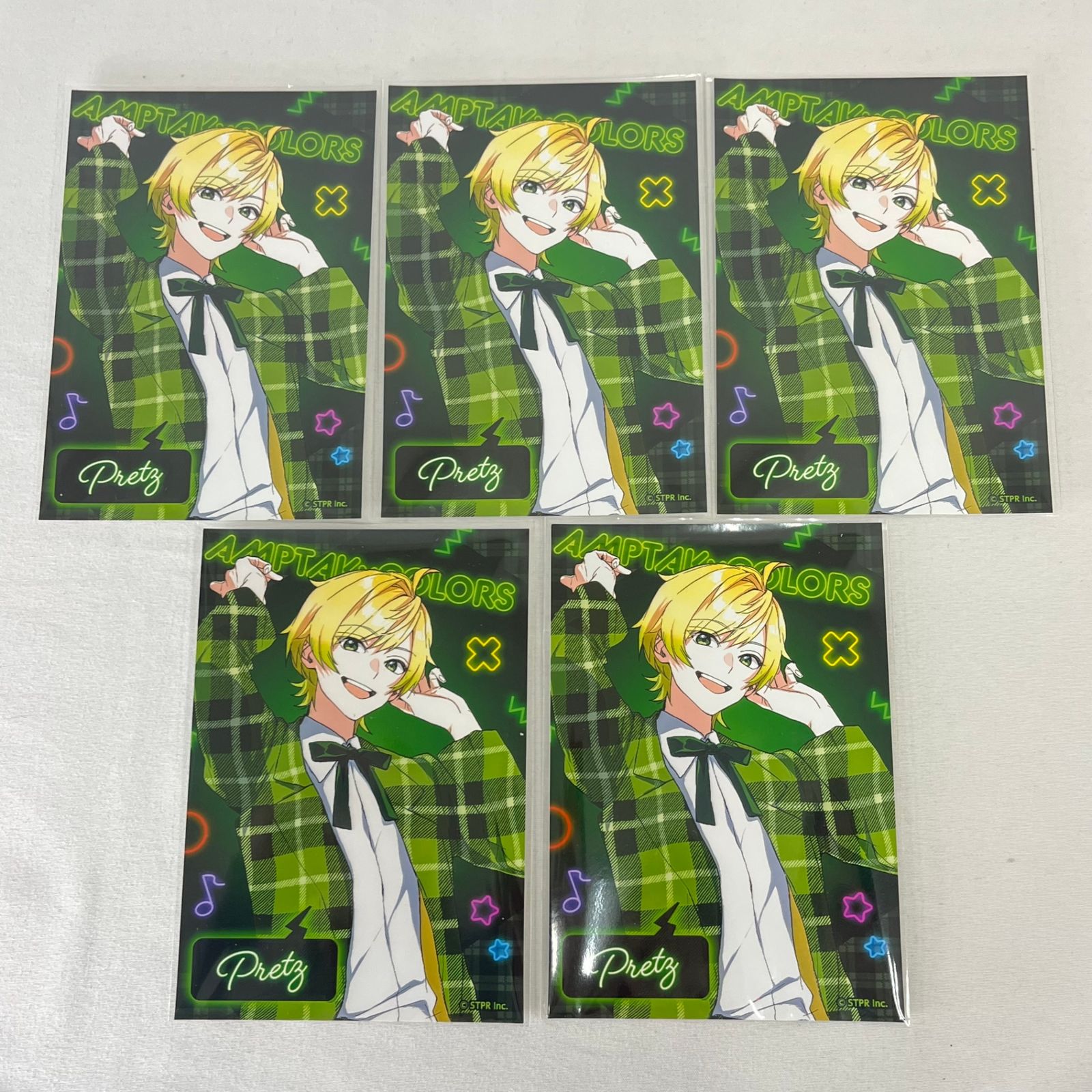 AMPTAKxCOLORS ぷりっつ ブロマイド 26点セット まとめ売り STPR 中古 
