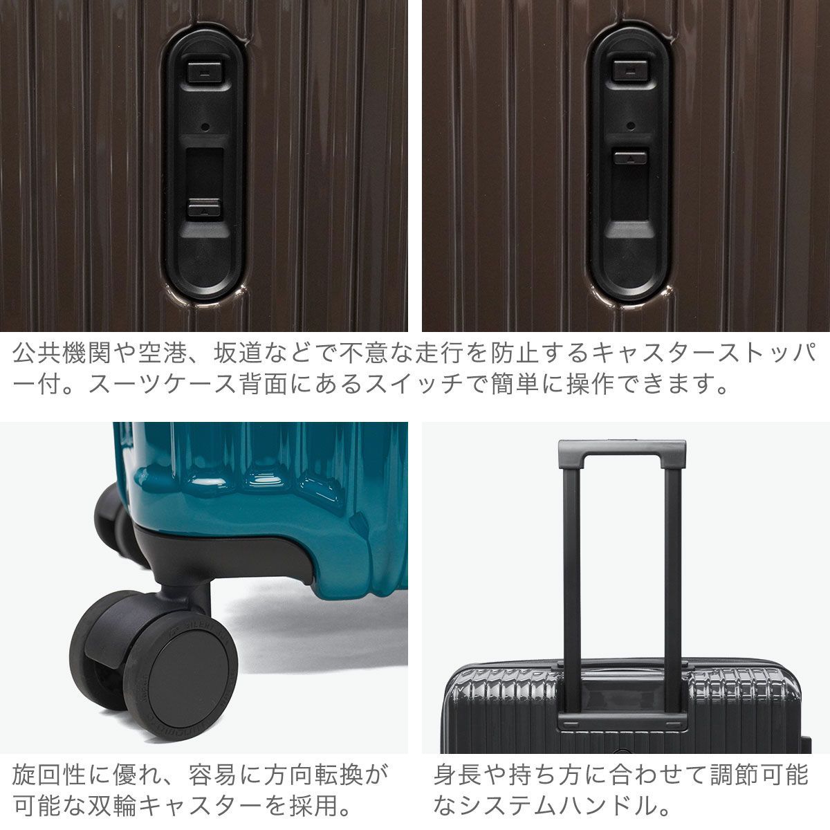 正規品5年保証】 エース スーツケース ACE キャリーケース クレスタ XL
