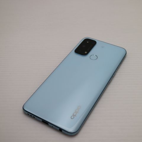 超美品 SIMフリー OPPO Reno5 A アイスブルー 本体 即日発送