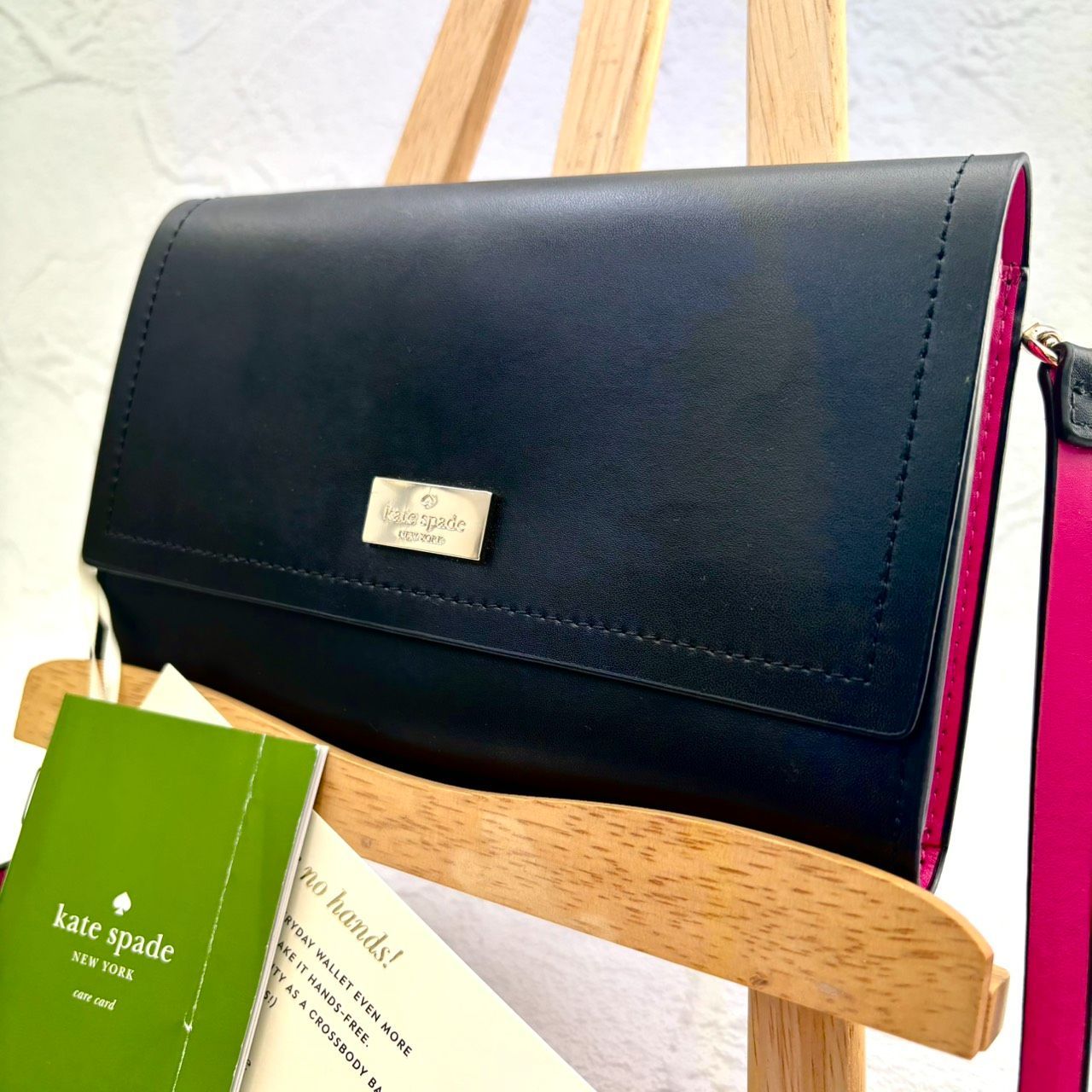 タグ付き】Kate Spade/ケイトスペード ショルダーウォレット クロス 