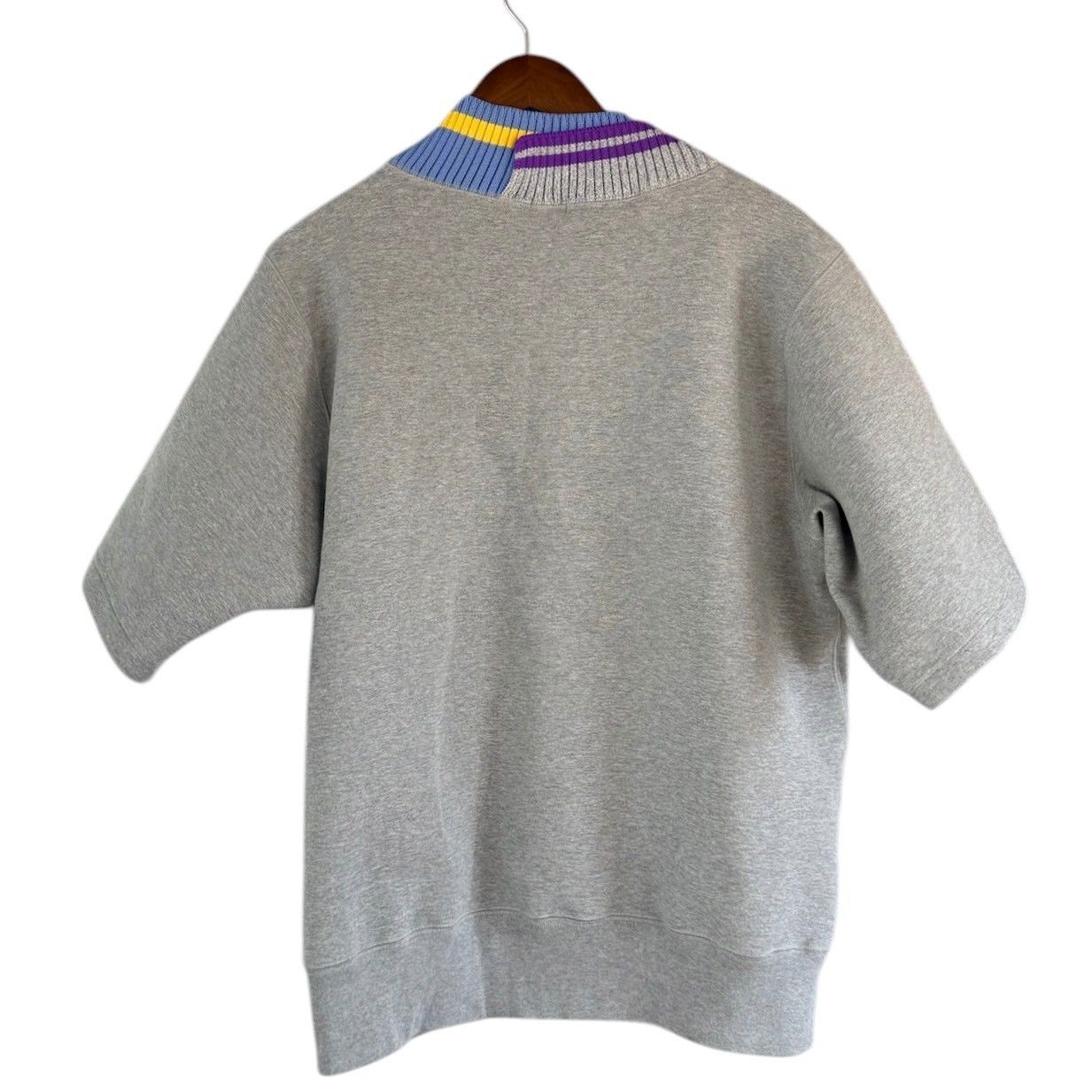 kolor BEACON カラービーコン 24SS RIB KNIT T-SHIRT ハイブリッド切替 