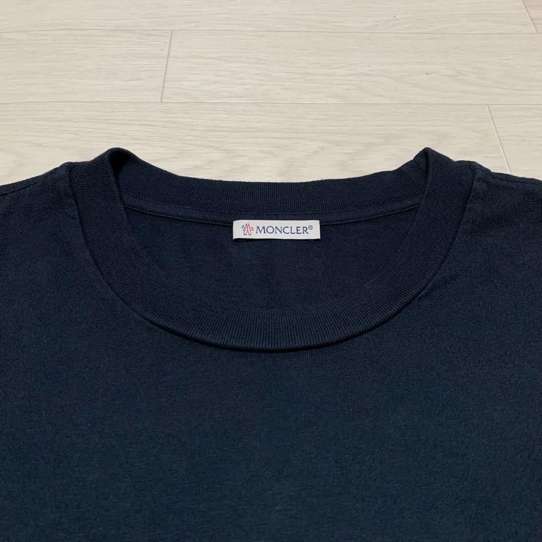 モンクレール サイドロゴ ブラック XL Tシャツ 国内正規品 5S76 - メルカリ