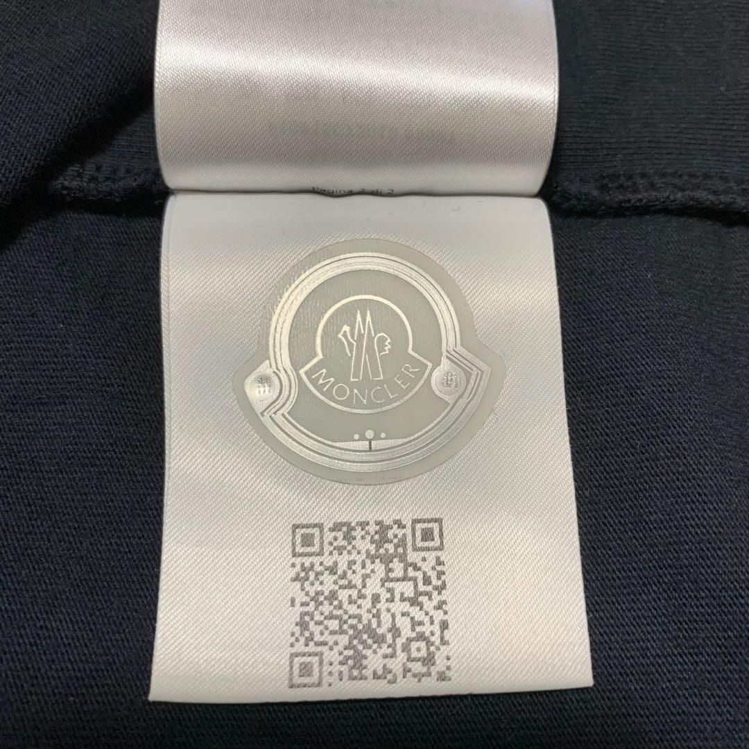 モンクレール サイドロゴ ブラック XL Tシャツ 国内正規品 5S76 - メルカリ