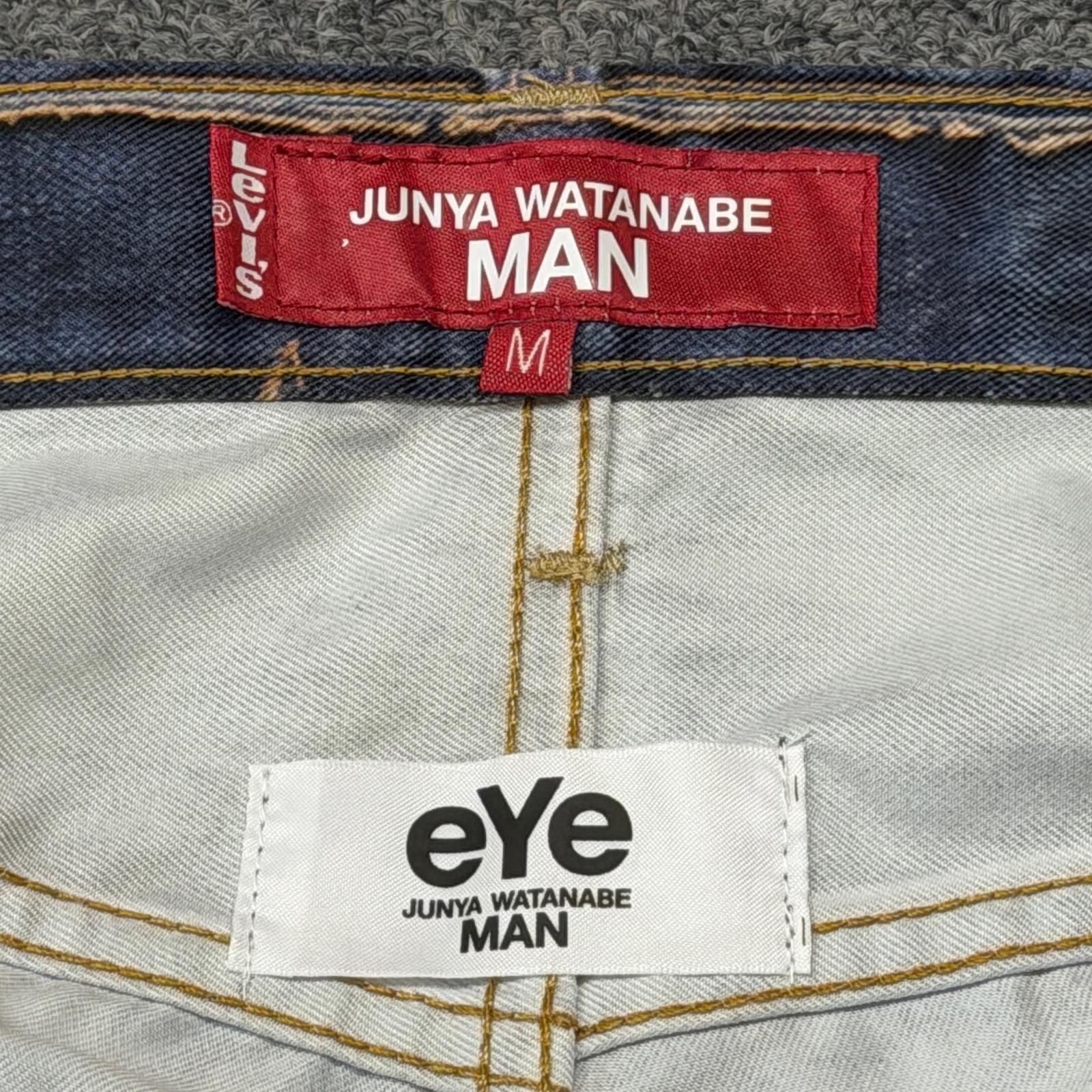 未使用 eYe JUNYA WATANABE MAN × Levi's 25SS 607Eブーツカットパンツ