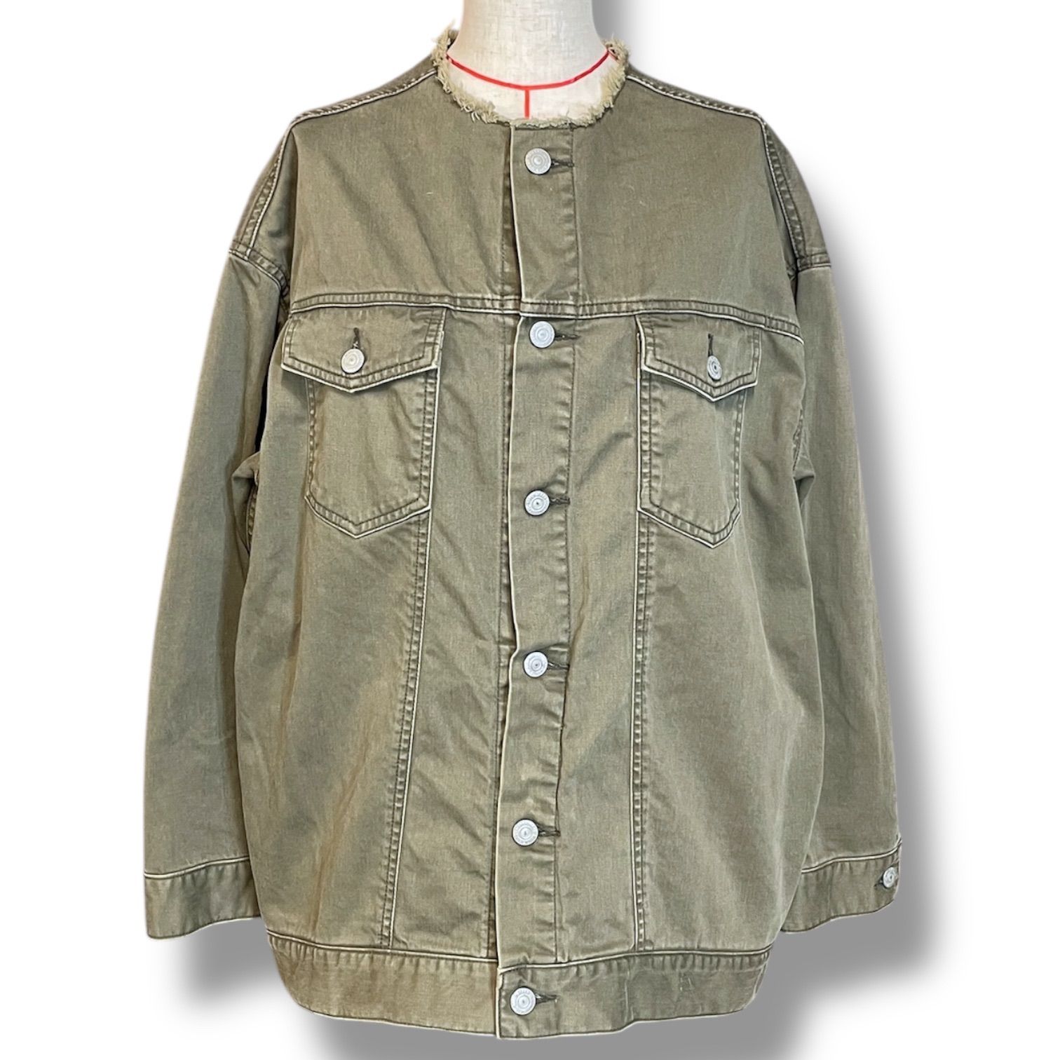 BayBee ベイビー no collar military JK ノーカラーミリタリー 