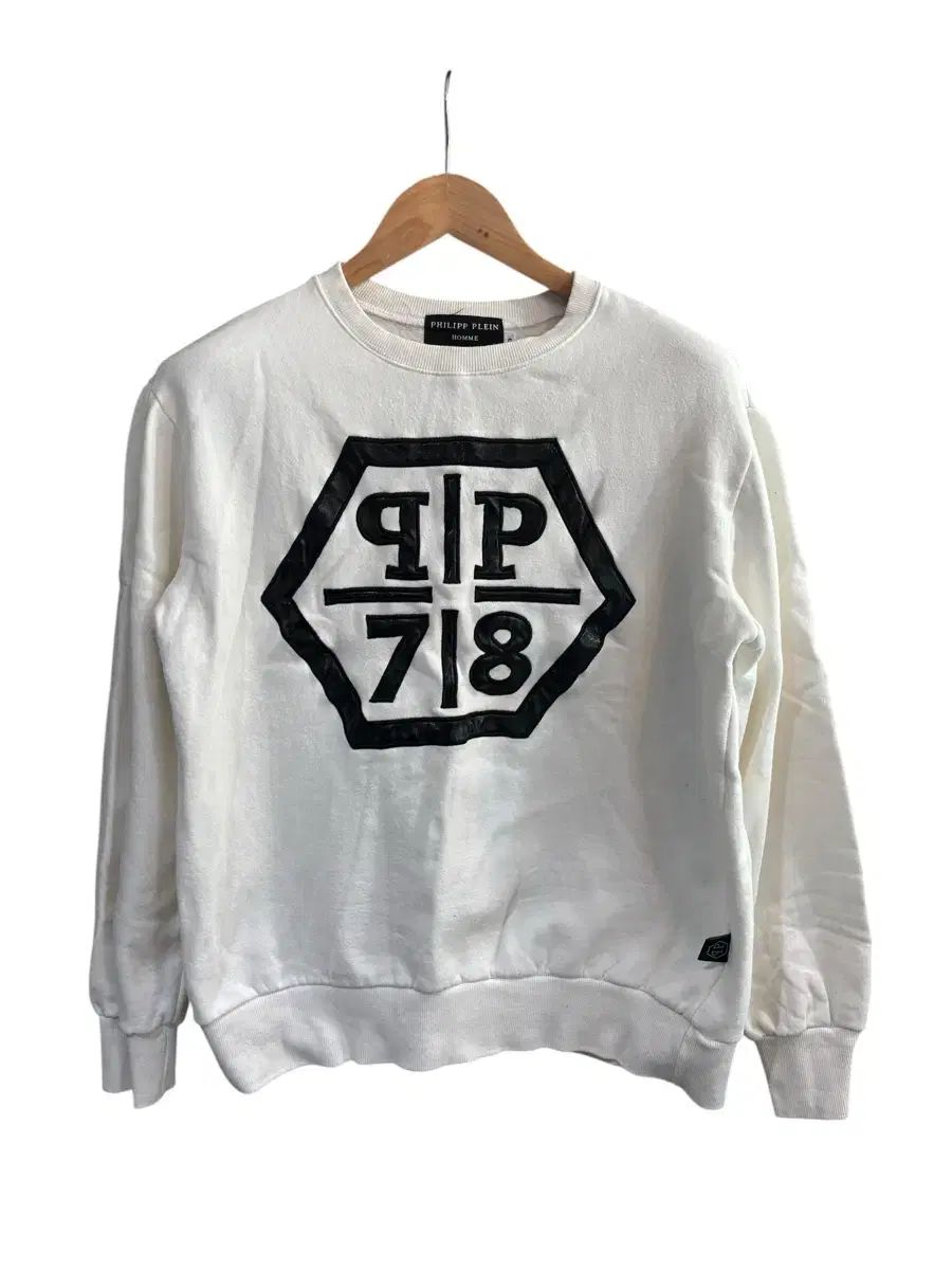 PHILIPP PLEIN(フィリッププレイン) 白 スウェット Tシャツ PP78 