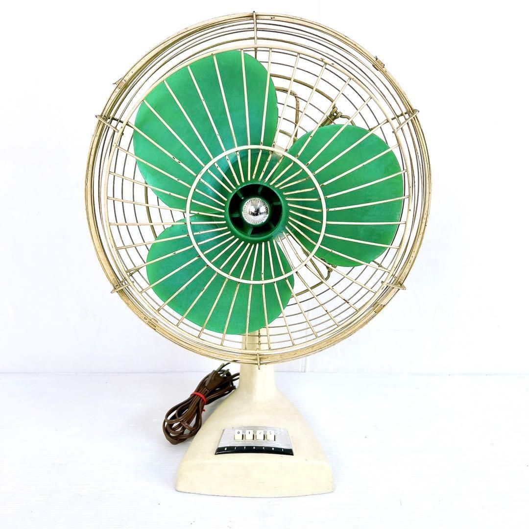 HITACHI　日立　ヒタチ　扇風機　AC デスクファン　レトロ　ヴィンテージ HITACHI 日立 ヒタチ 扇風機 AC デスクファン レトロ ヴィンテージ