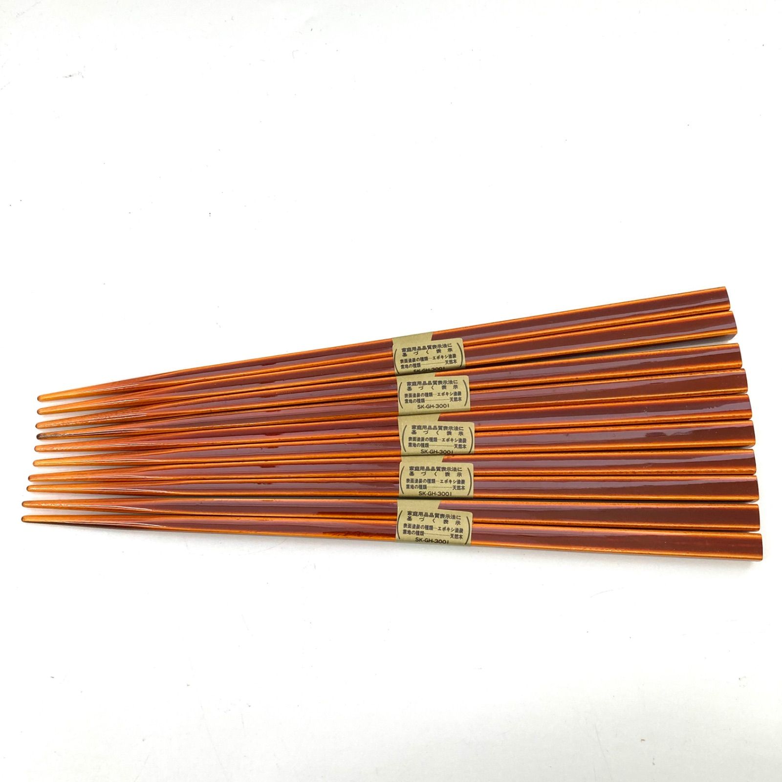 飛騨 春慶塗】未使用品 木箱入り 大皿 中皿 小皿 箸 セット 5組
