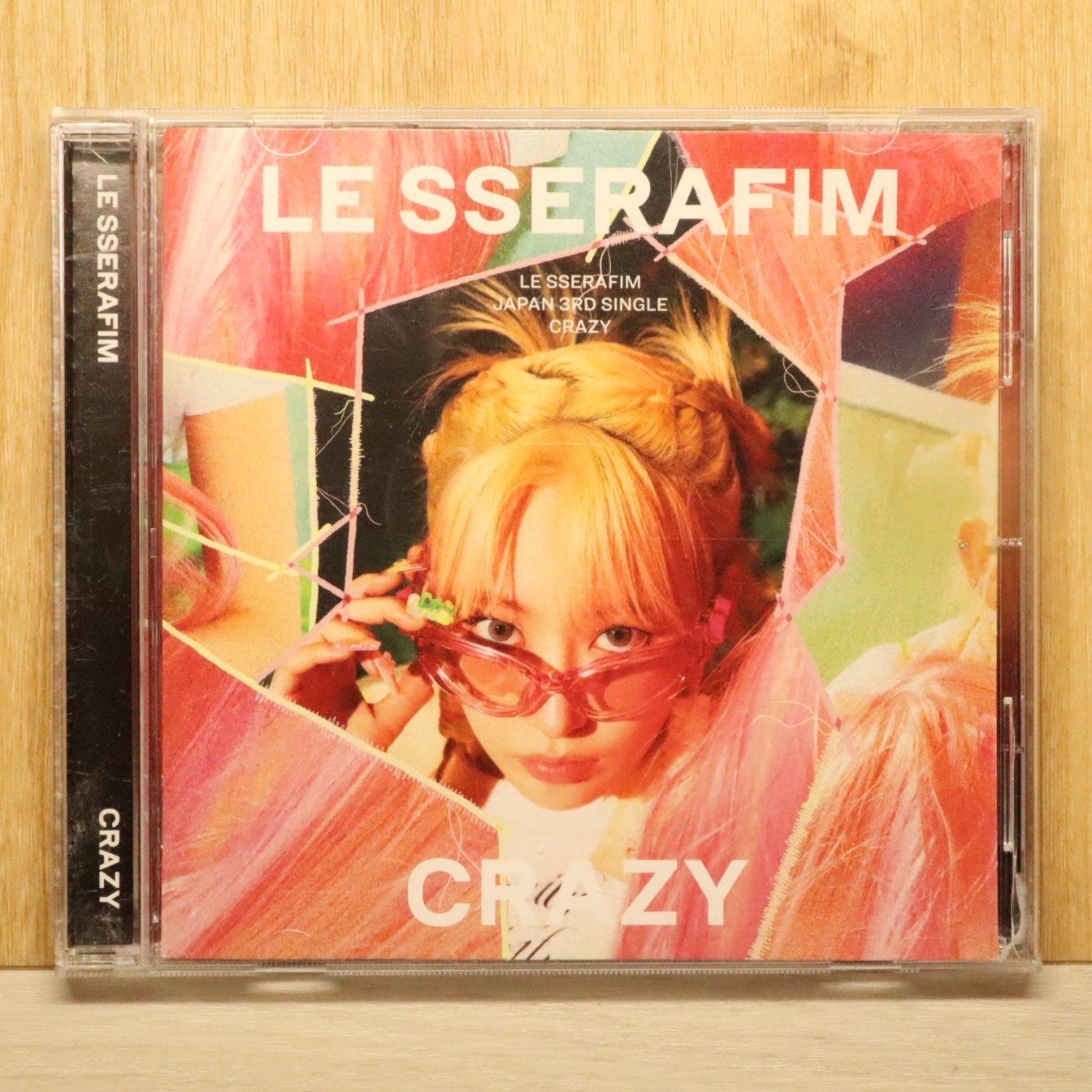国内盤CD☆ルセラフィム/LE SSERAFIM□ CRAZY(初回限定 