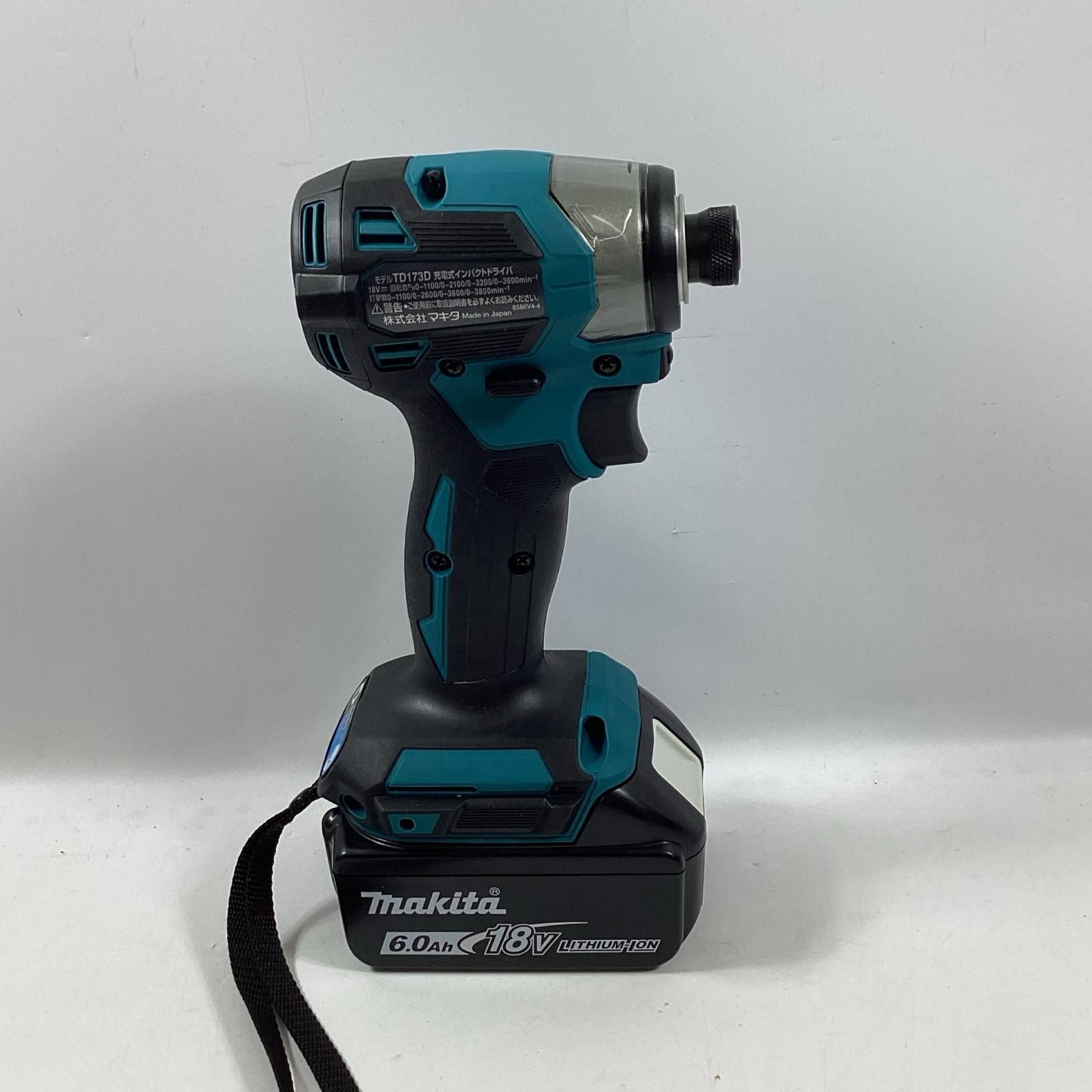 MAKITA マキタ インパクトドライバ TD173DRGX ブルー 充電器・充電池2 